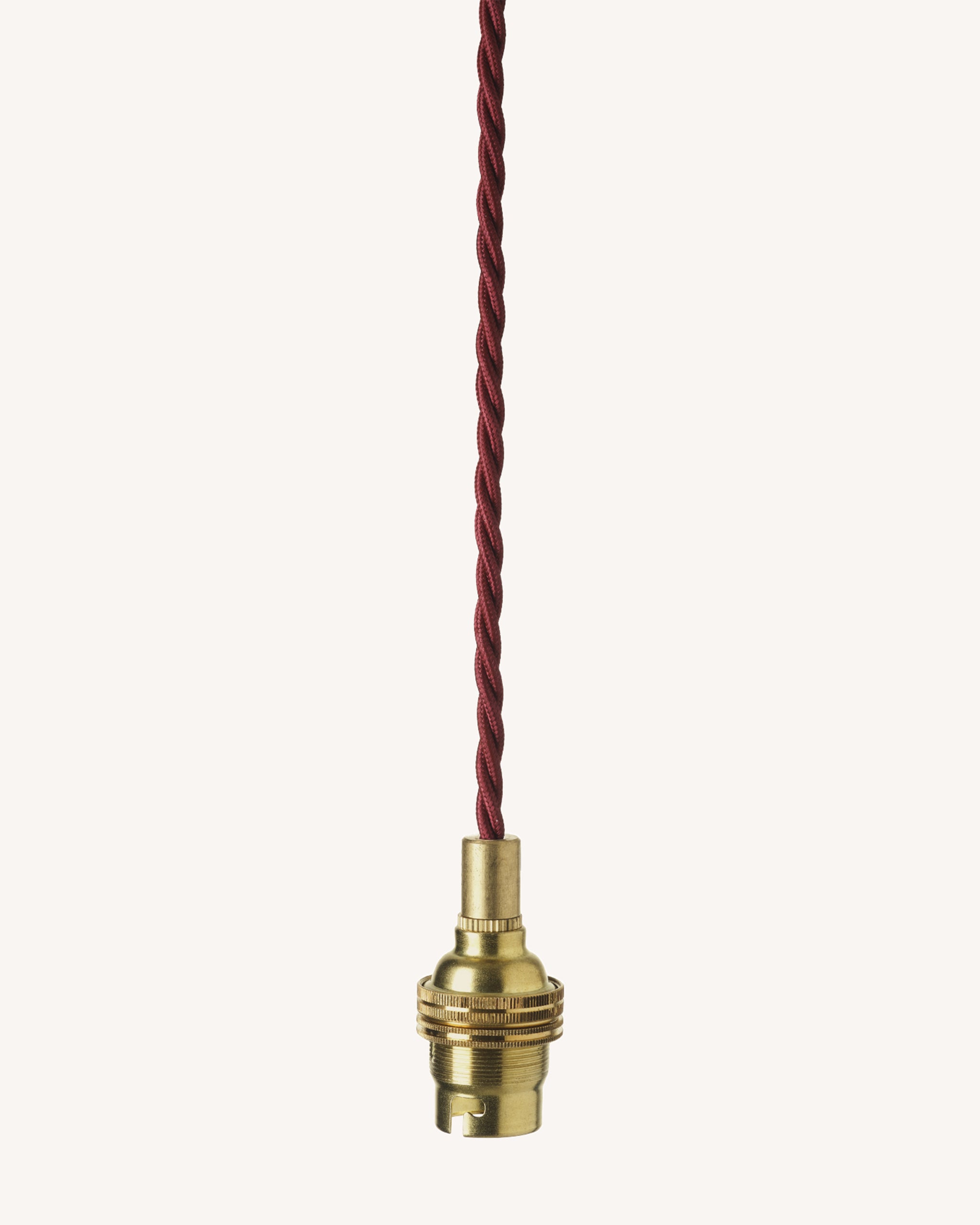 Bulb Holder and Flex, Brass