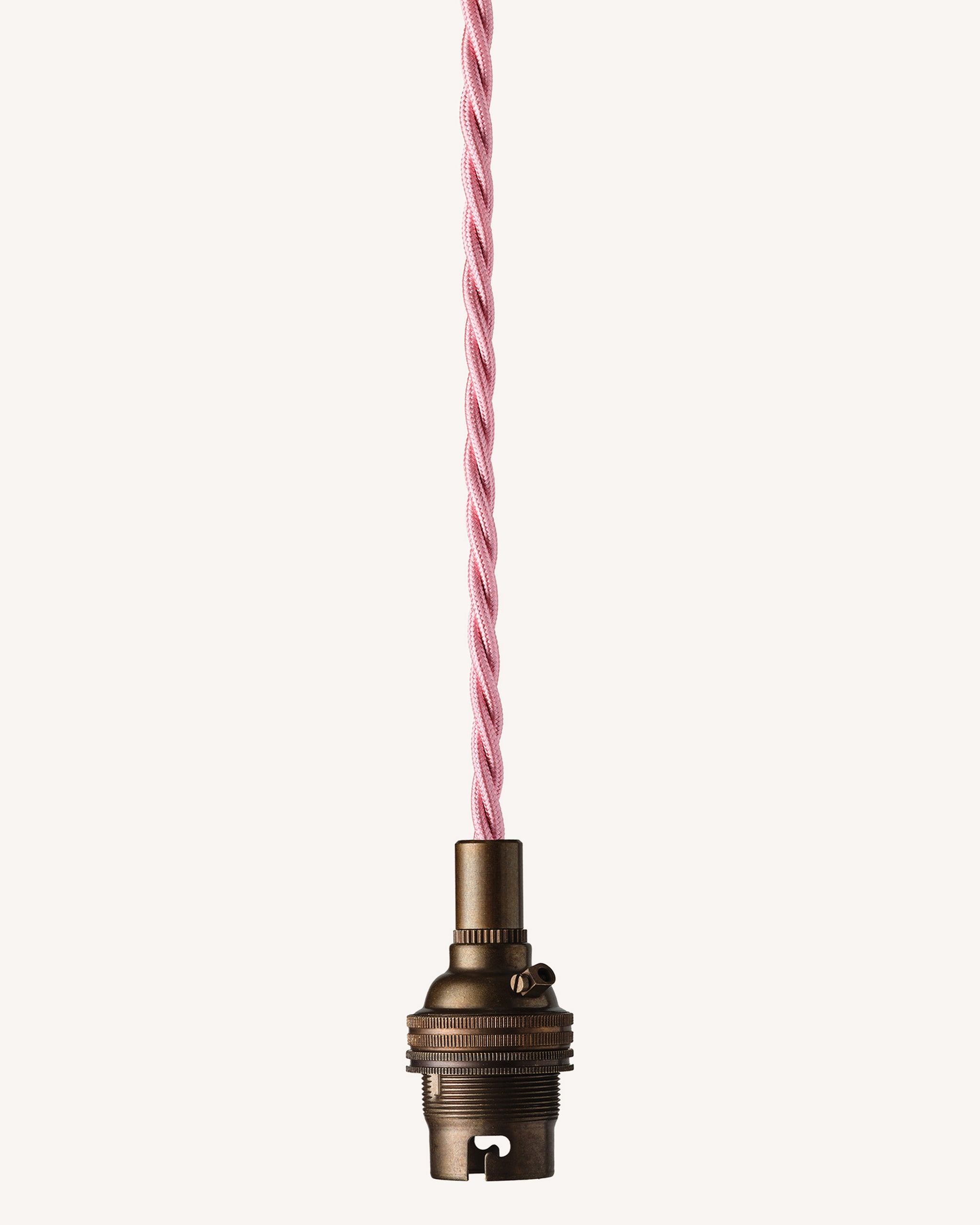 Bulb Holder and Flex, Blackened