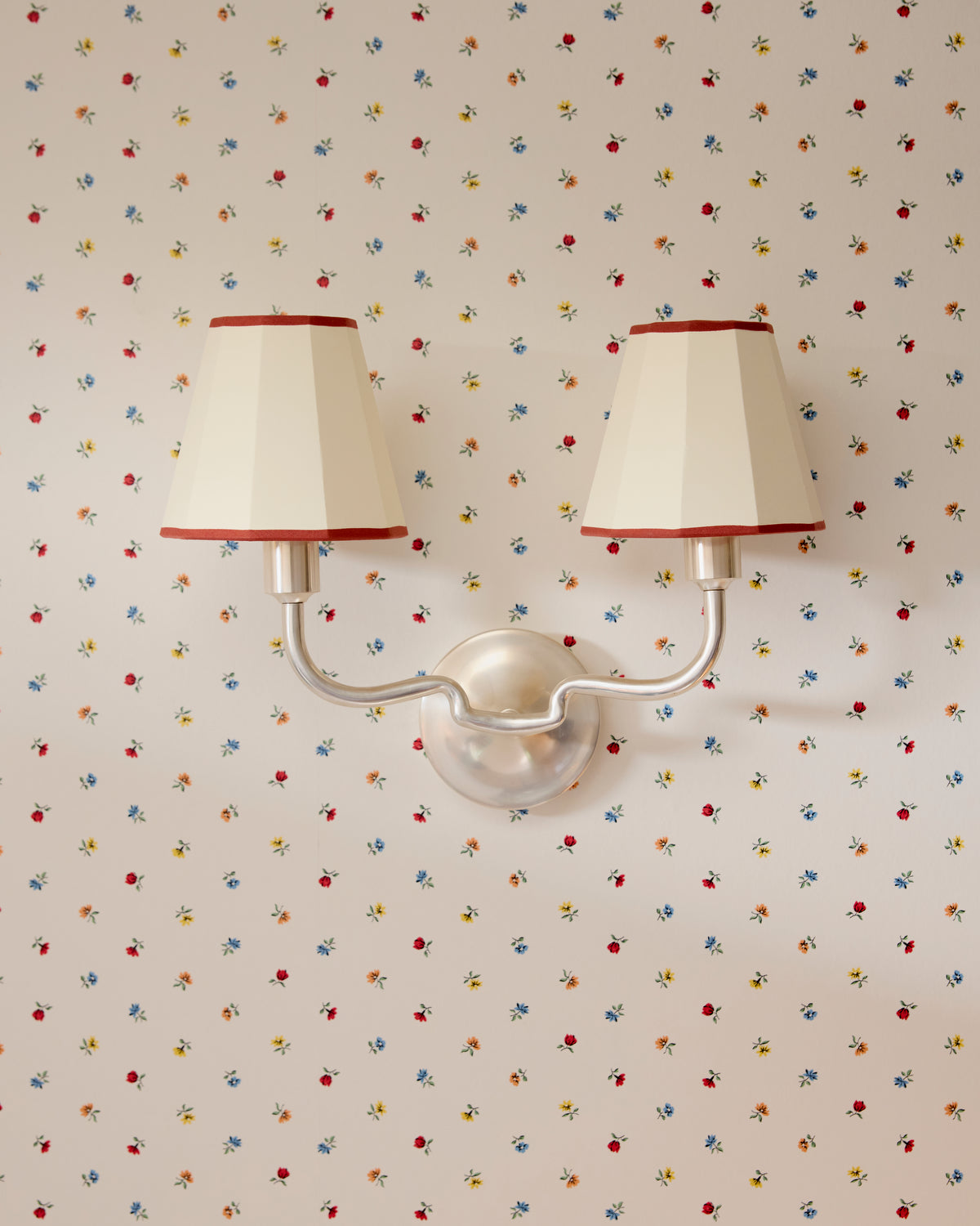 Facetted Lampshade, Cherry, Mini
