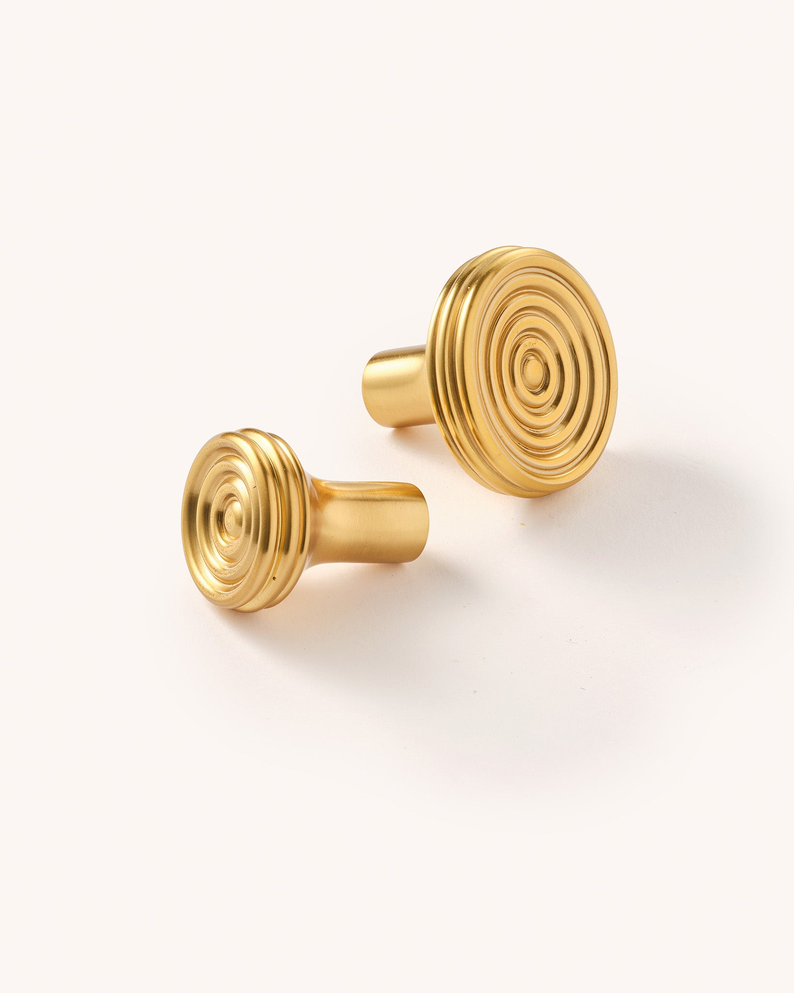 Ripple Knob, Aged Brass