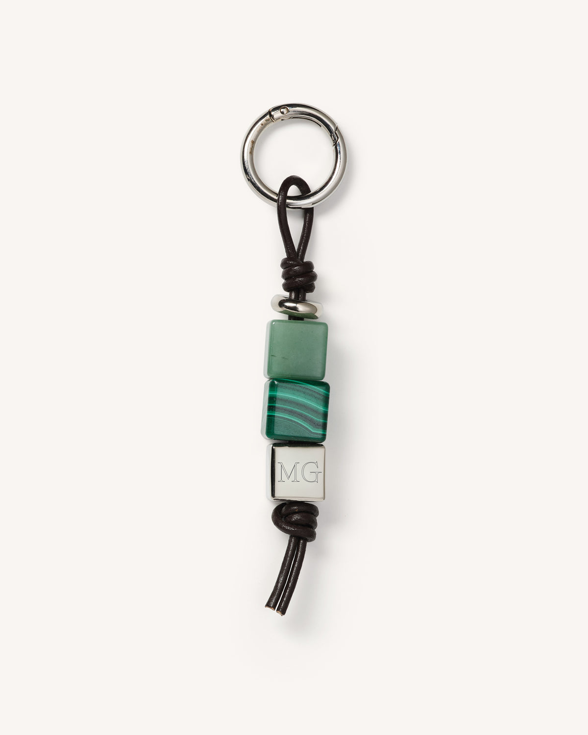 Jewel Keyring, Malachite