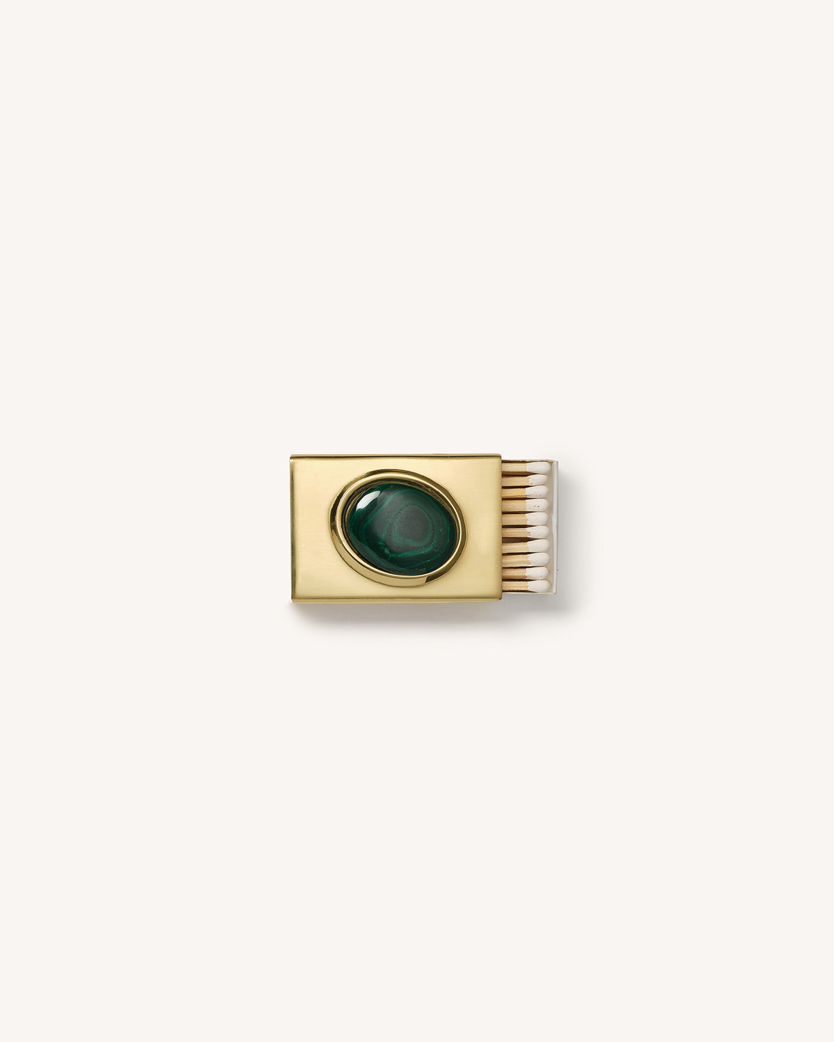 Malachite Matchbox Sleeve, Mini