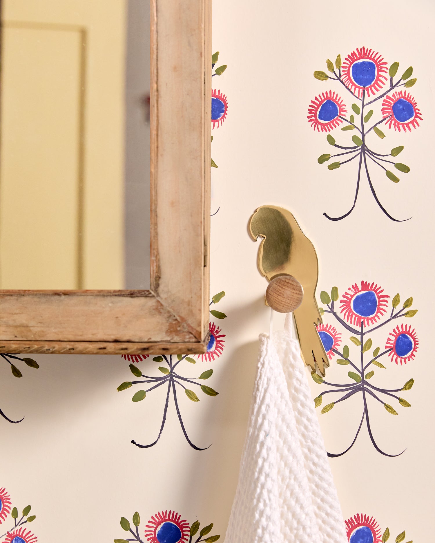 Parrot Backplate, Polished Brass