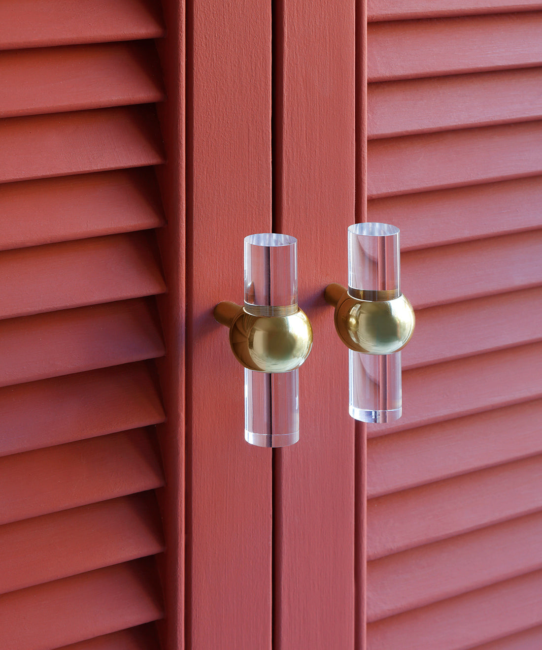 Polished Brass Ball Handle