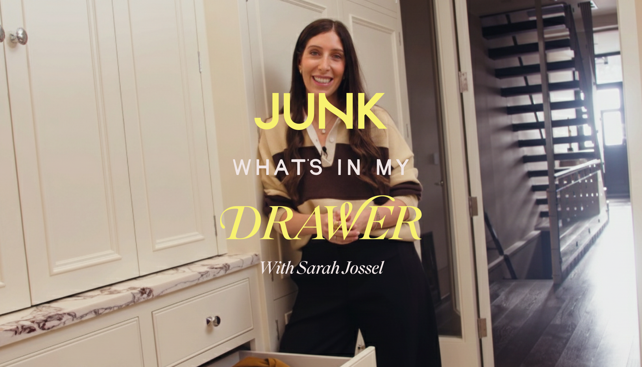 What's in my Junk Drawer with Sarah Jossel