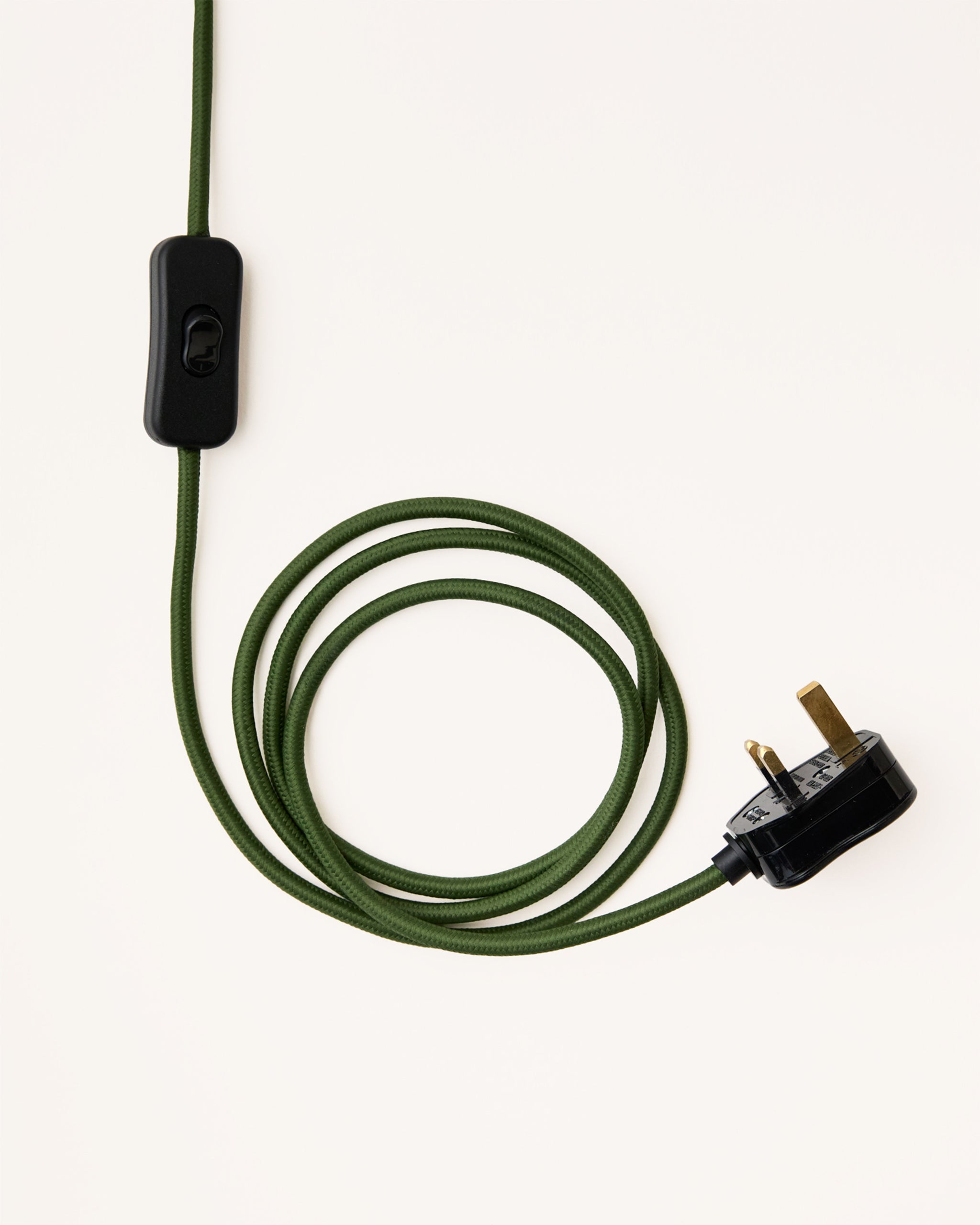 Clover Plug In Wall Light, Blackened Bronze