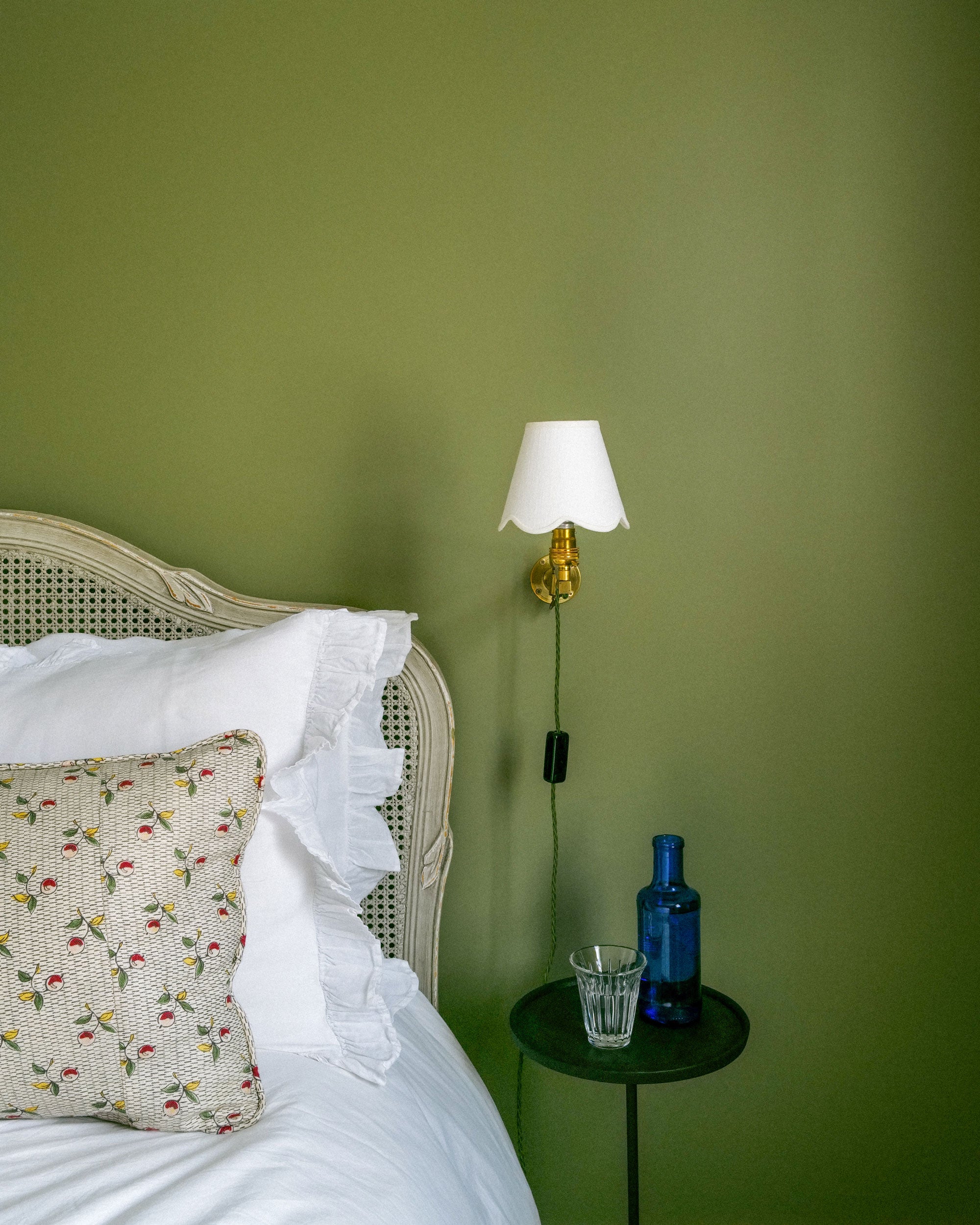 Fabric Scallop Lampshade, Mini