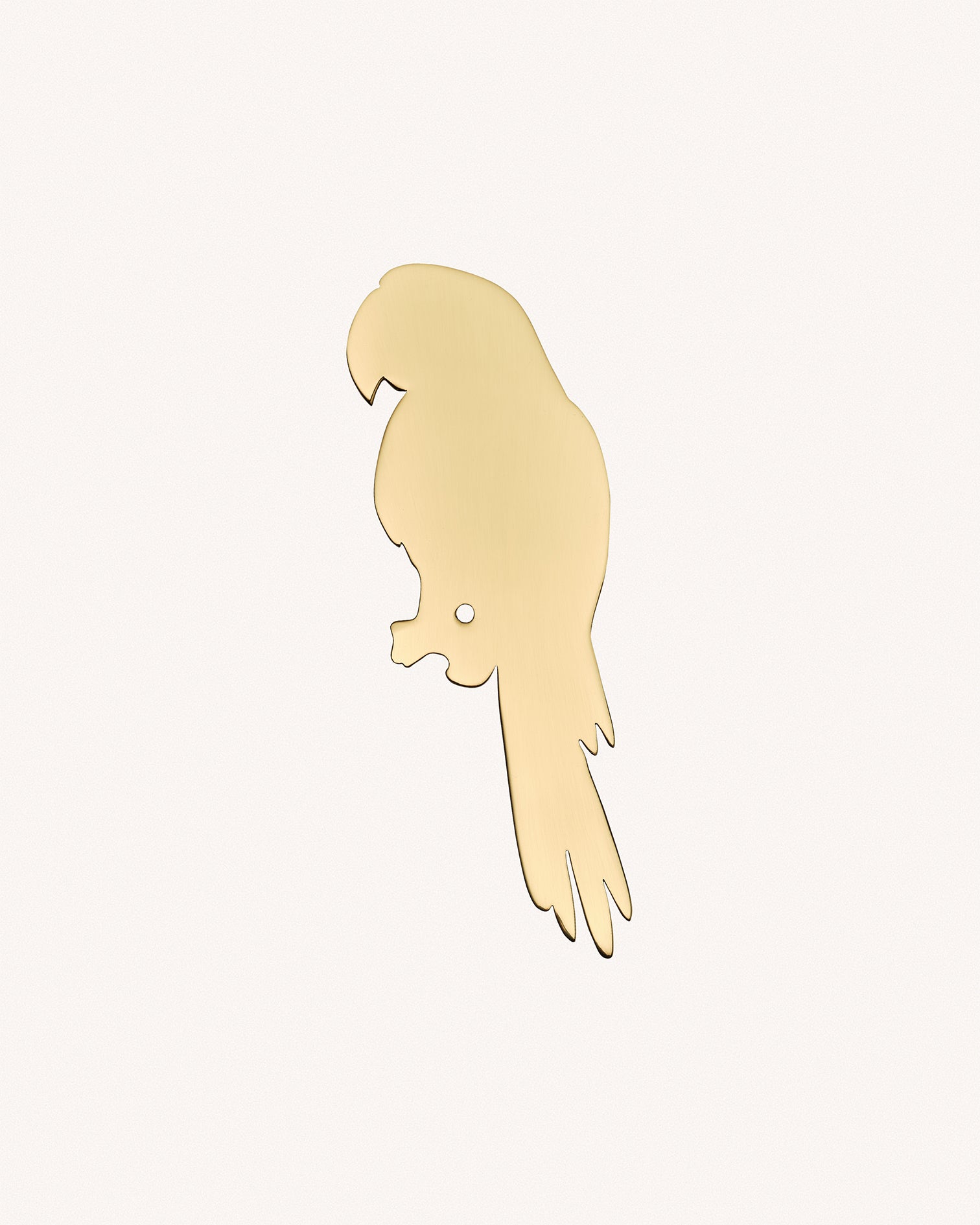 Parrot Backplate, Polished Brass