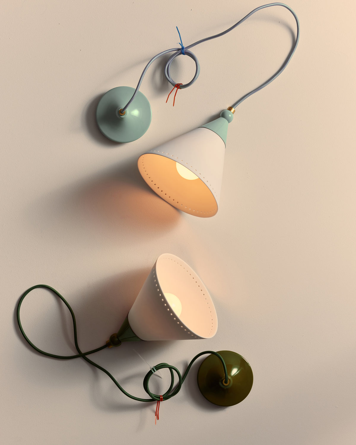 Beam Pendant, Sky Blue