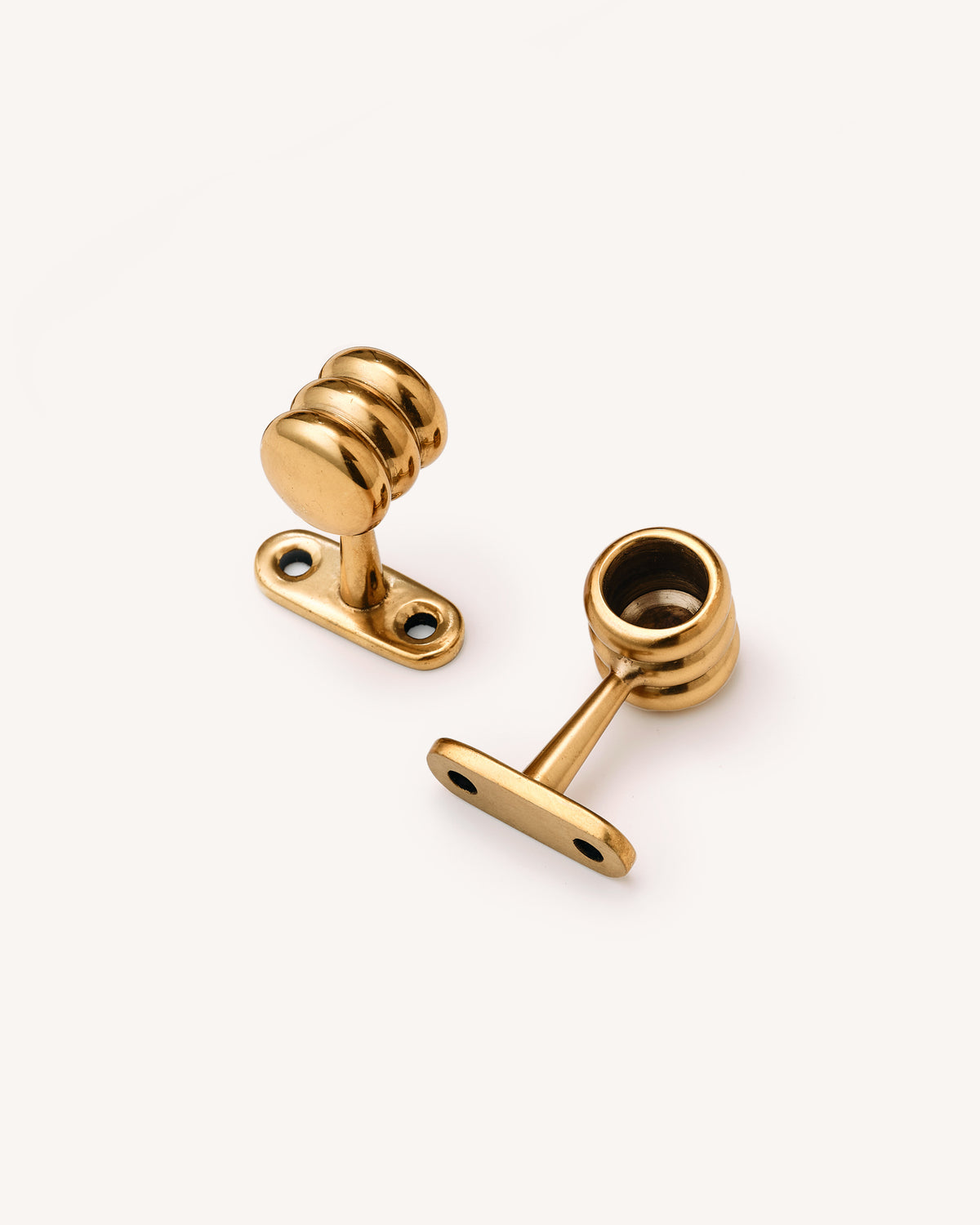 Tay Curtain Rail End Brackets, Pair