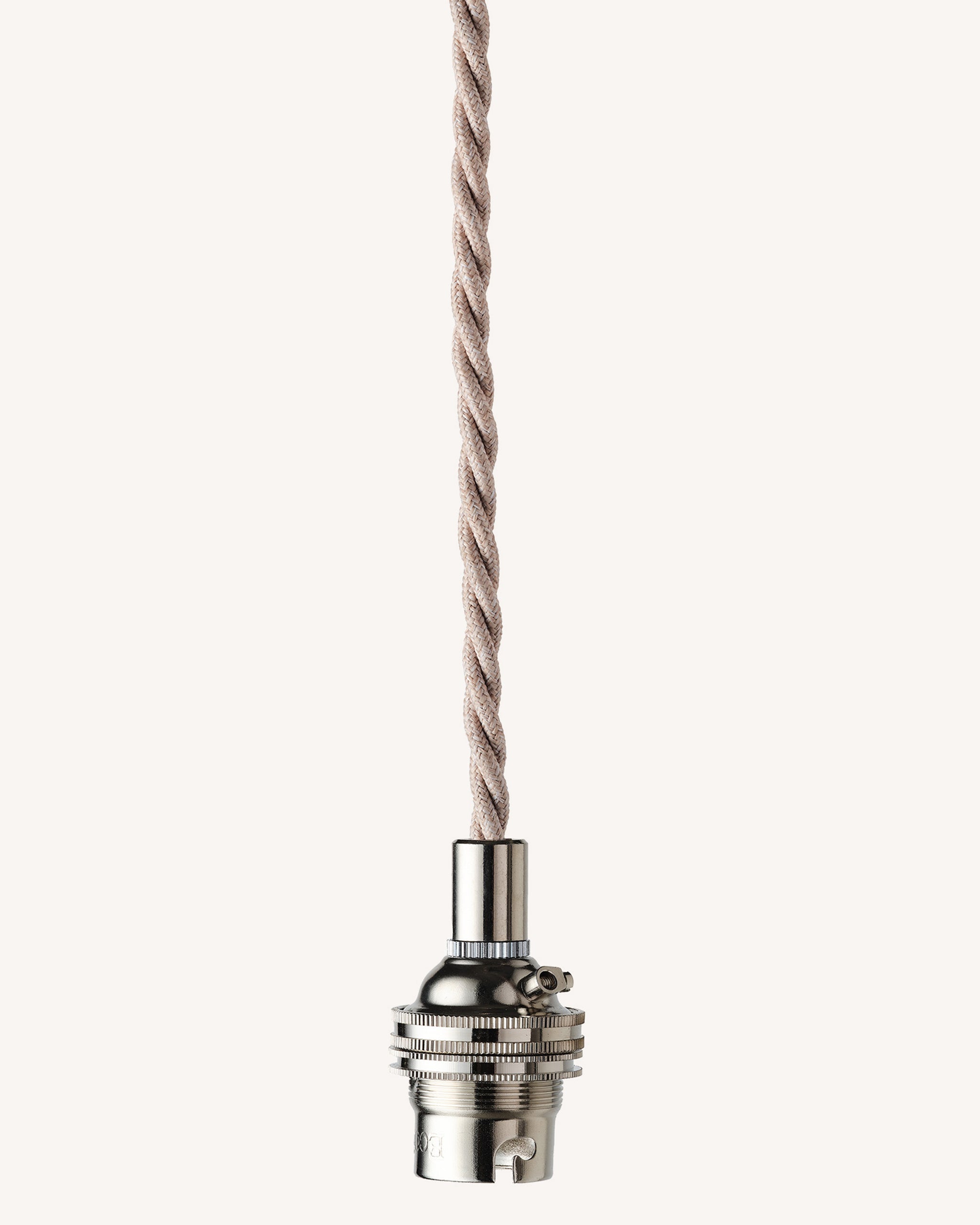 Bulb Holder and Flex, Nickel