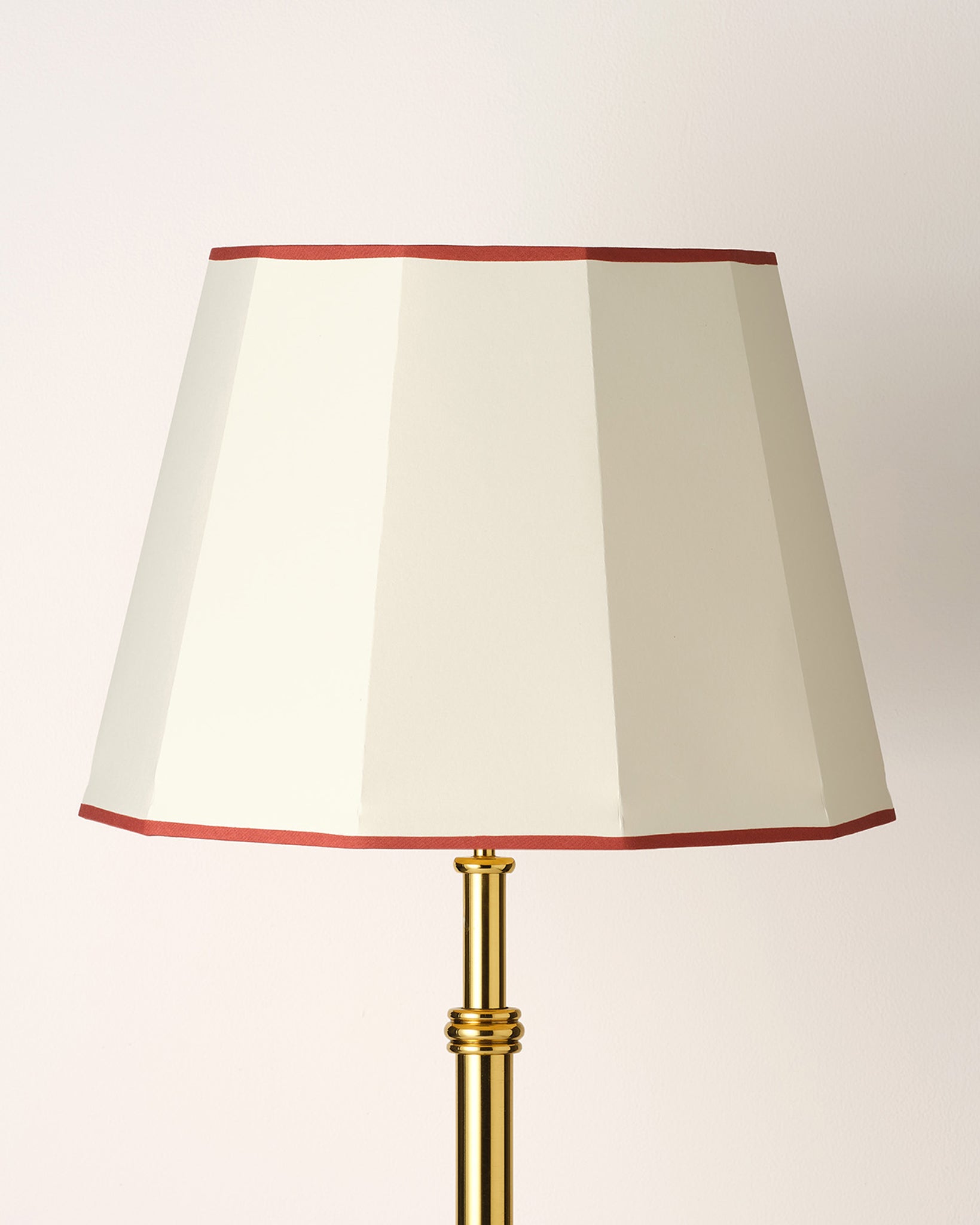 Facetted Lampshade, Cherry, Medium