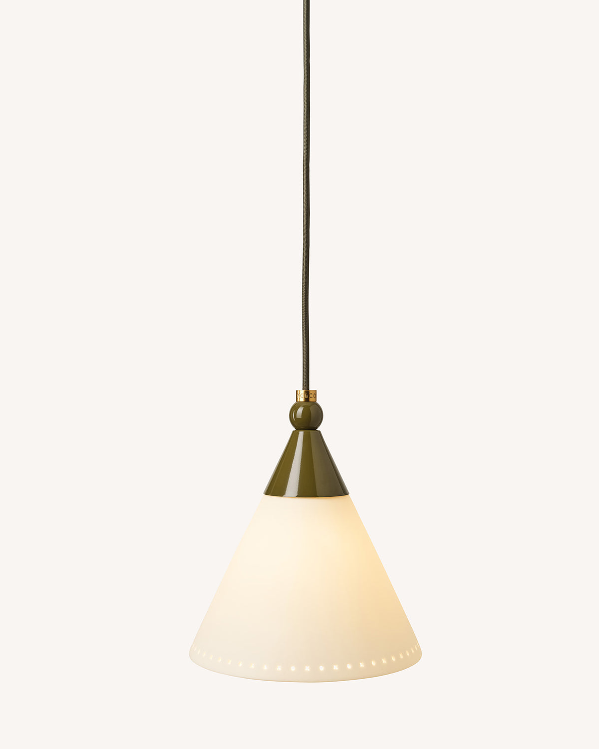 Beam Pendant, Olive